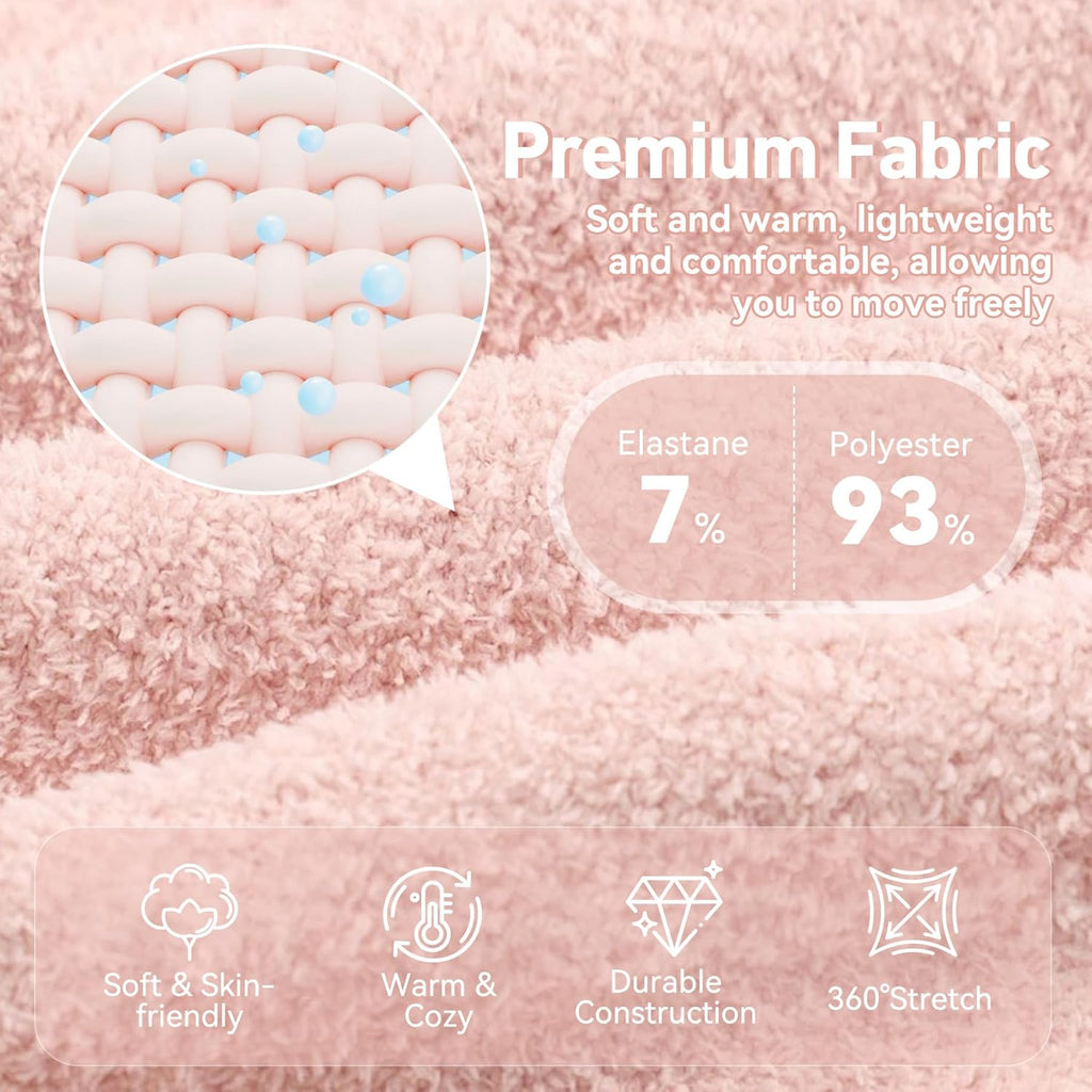 Indulge in Cozy Luxury with Zando Women's Fuzzy Slipper Socks - Your Ultimate Winter Comfort Companion