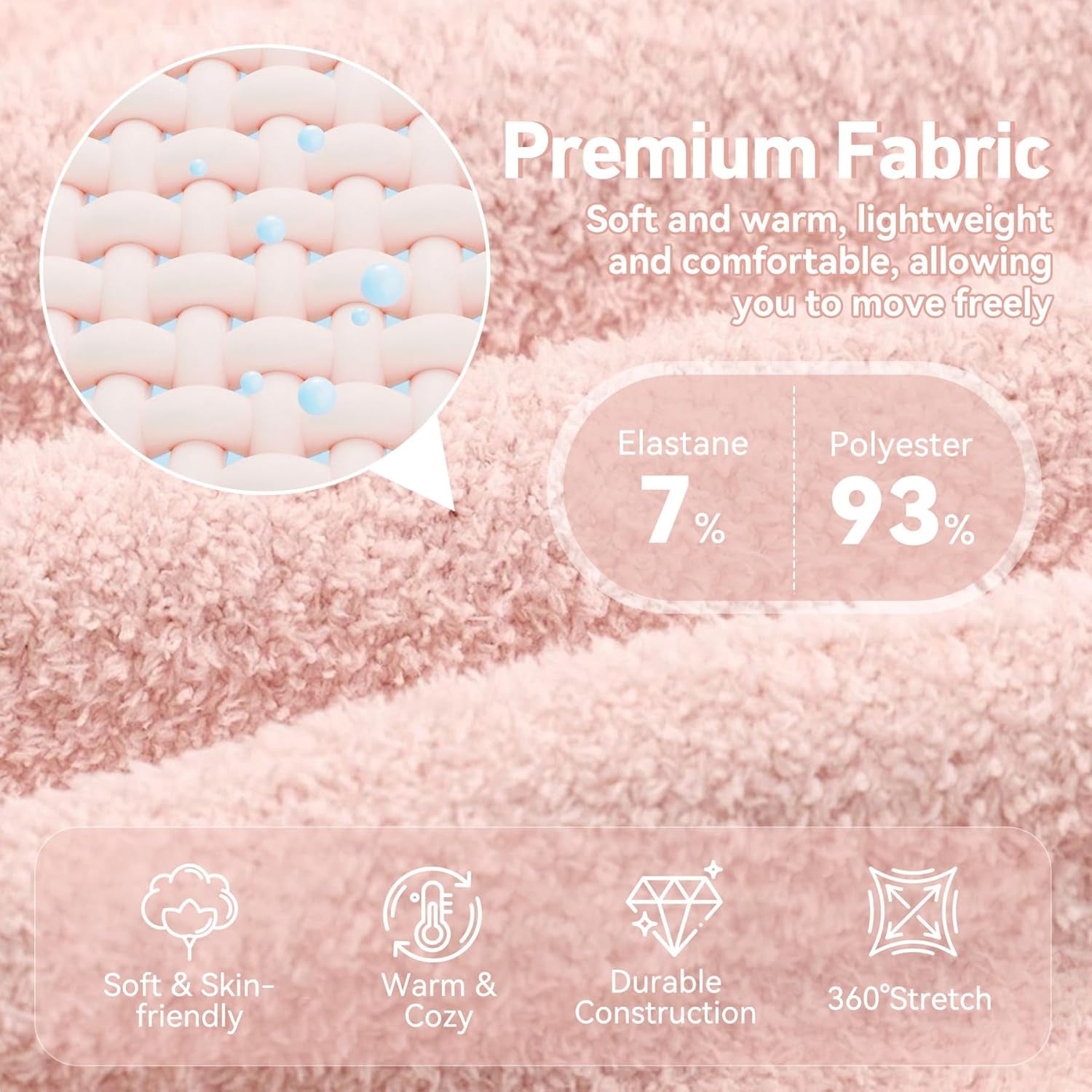 Indulge in Cozy Luxury with Zando Women's Fuzzy Slipper Socks - Your Ultimate Winter Comfort Companion