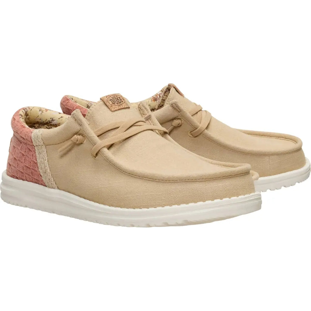 HEYDUDE Wally Funk Summer Stitch - Comfortable Slip on Shoes for Men