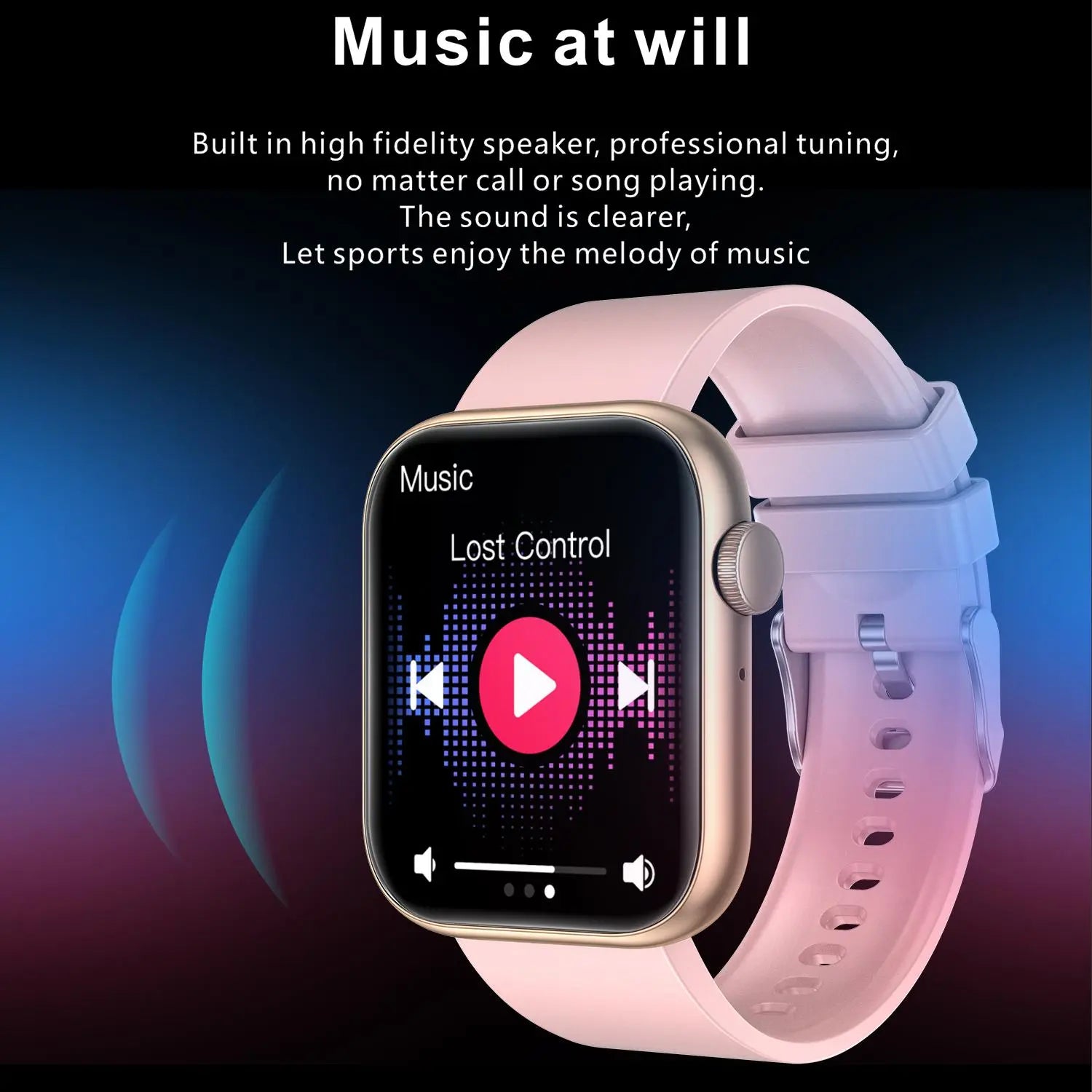 Revolutionary Fitness Tracker Smartwatch with Bluetooth Calling - Touchscreen Activity Watch for iPhone and Android