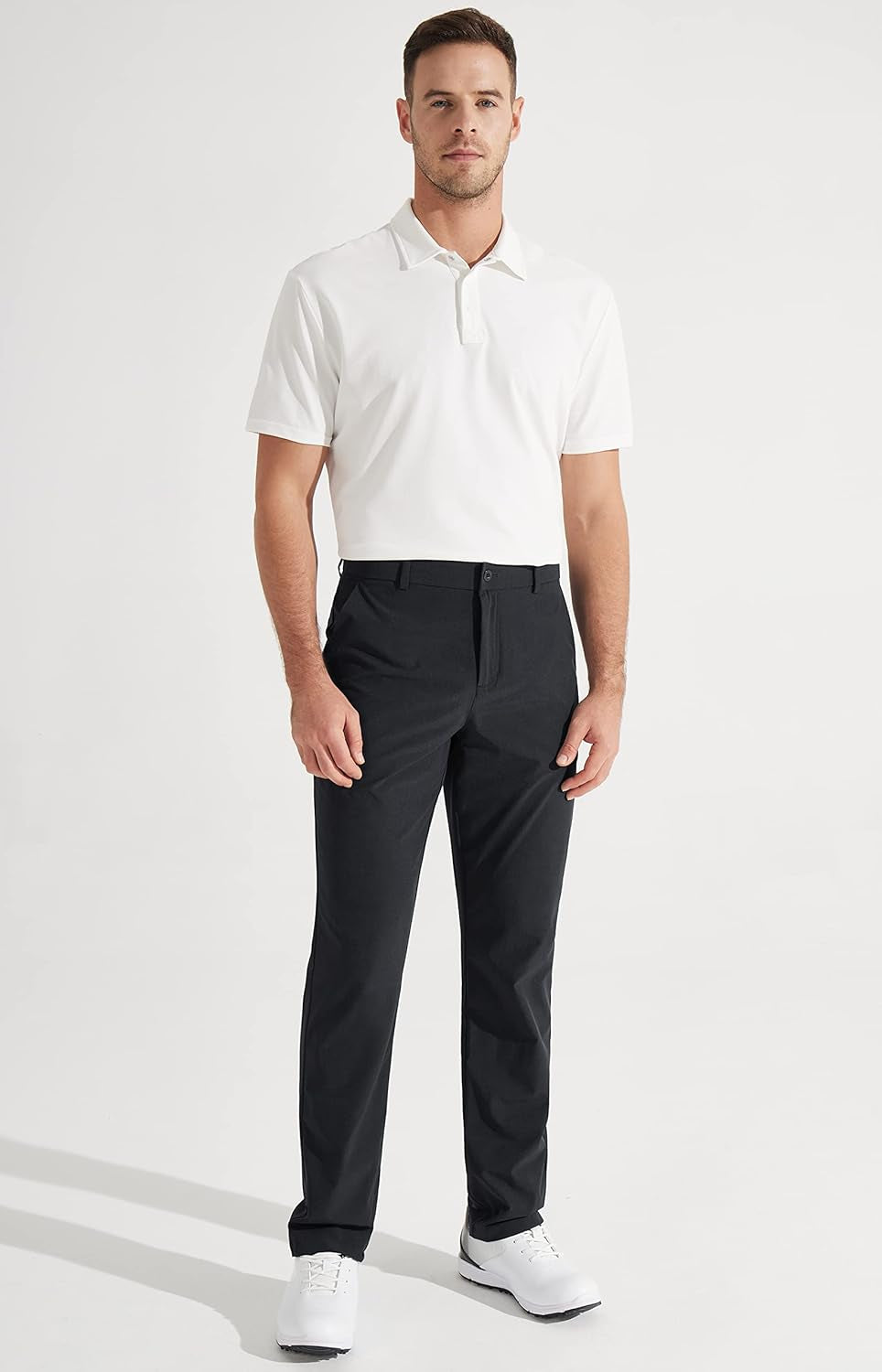 Elevate Your Style with Libin Men's Quick-Dry Stretch Golf and Dress Pants - Perfect for Golfing and Casual Outings in Sizes 30" to 34"