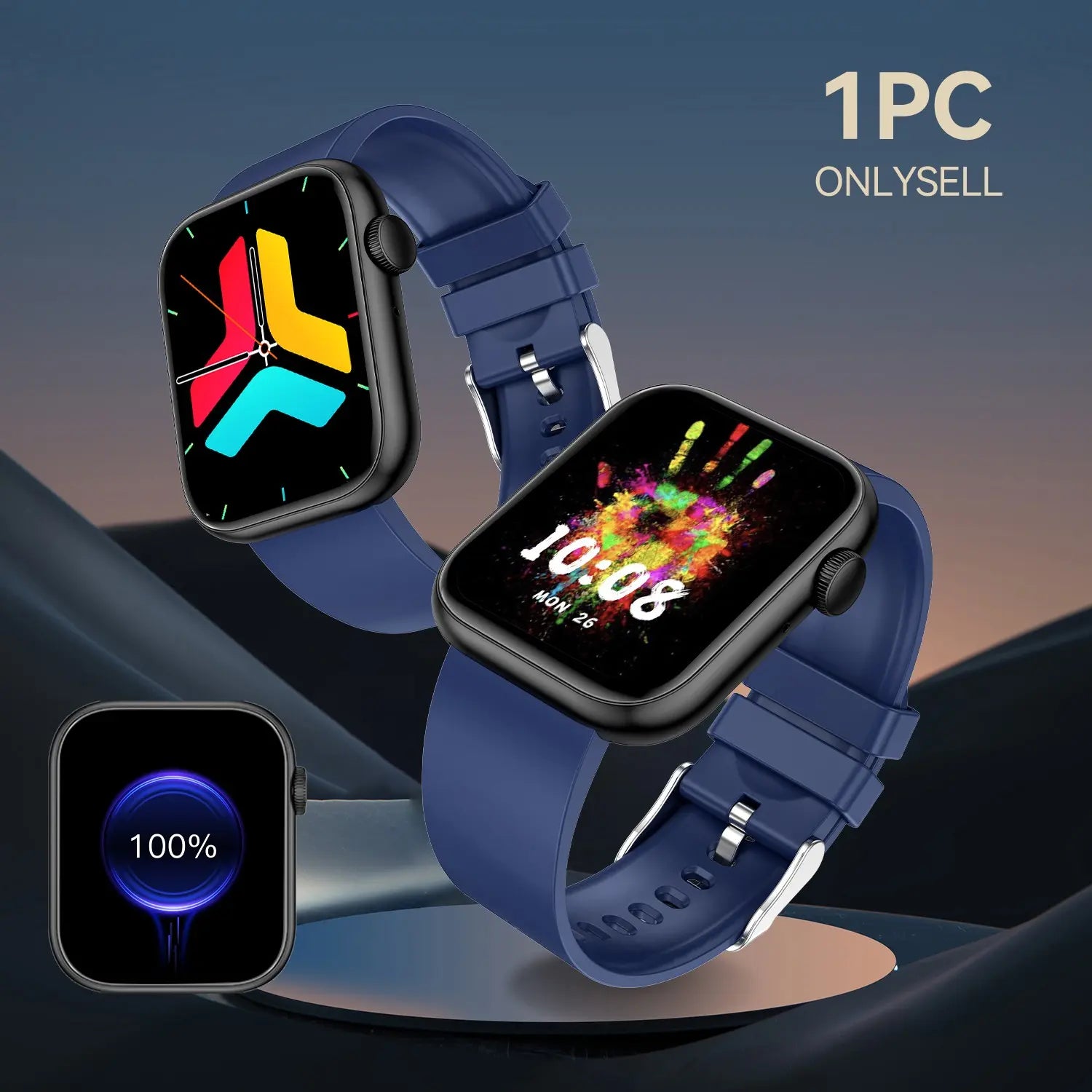 Revolutionary Fitness Tracker Smartwatch with Bluetooth Calling - Touchscreen Activity Watch for iPhone and Android