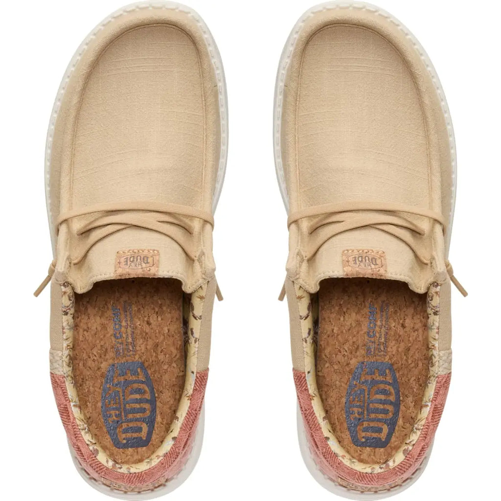 HEYDUDE Wally Funk Summer Stitch - Comfortable Slip on Shoes for Men