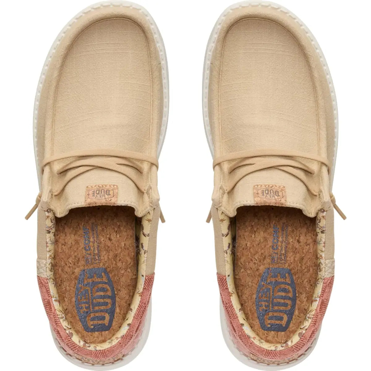 HEYDUDE Wally Funk Summer Stitch - Comfortable Slip on Shoes for Men