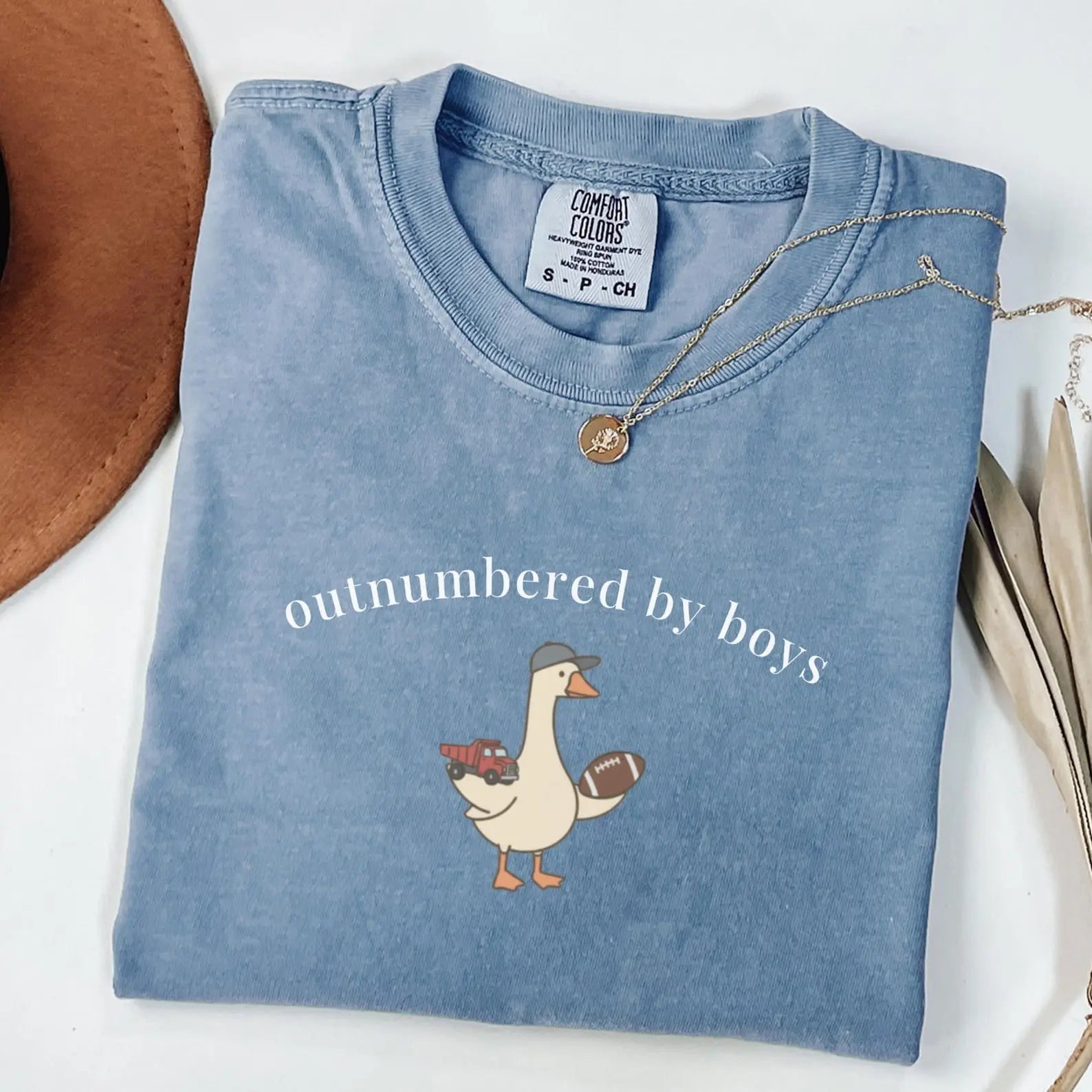 Embrace Your Boy Mom Vibes with the Comfort Colors Funny Boy Mom Goose Shirt - Perfect Gift for Mothers Day and Halloween!