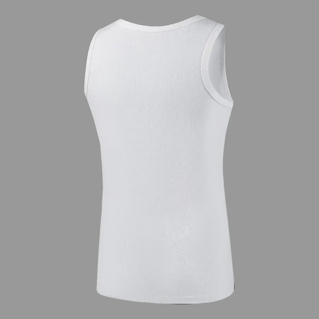 Elevate Your Summer Wardrobe with 3PCS Men's Lightweight Ribbed Knit Tank Tops - Perfect for Gym, Casual Wear, and Outdoor Fitness!