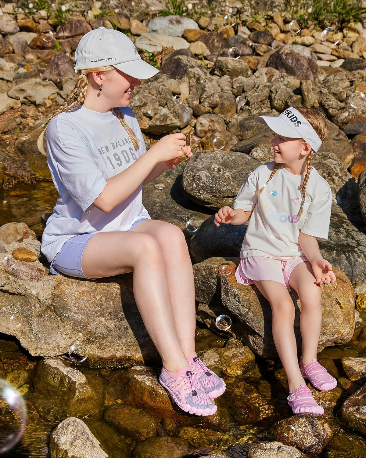 Kids Aqua Shoes with Wide Toe Box - Barefoot Quick Dry Non-Slip Water Footwear for Toddlers and Children for Beach and Pool Activities