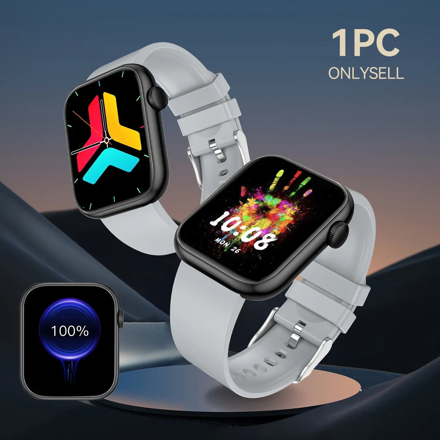 Revolutionary Fitness Tracker Smartwatch with Bluetooth Calling - Touchscreen Activity Watch for iPhone and Android