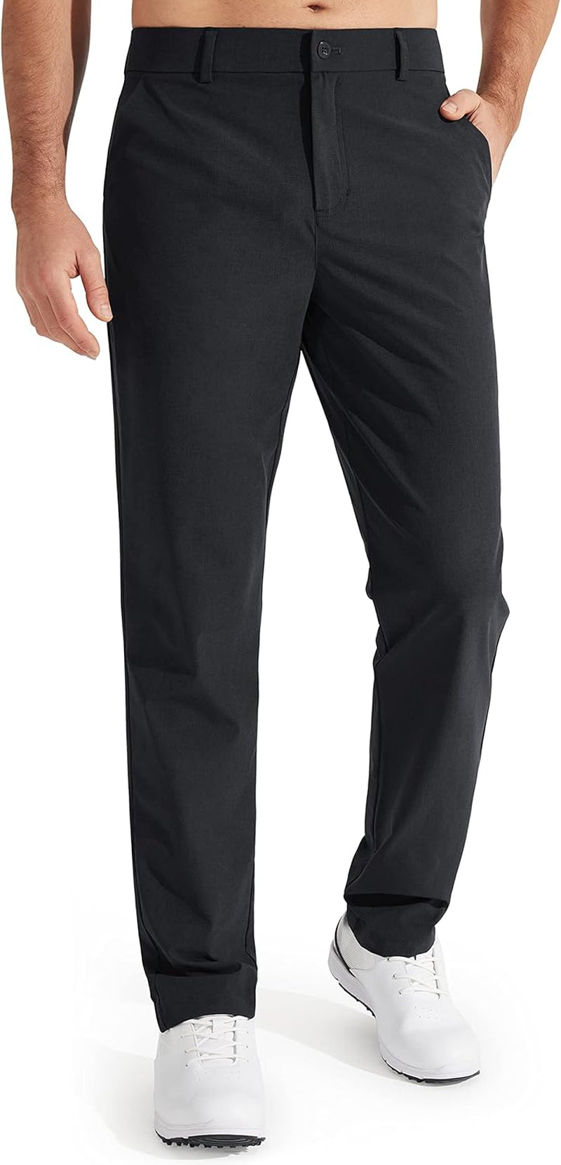Elevate Your Style with Libin Men's Quick-Dry Stretch Golf and Dress Pants - Perfect for Golfing and Casual Outings in Sizes 30" to 34"