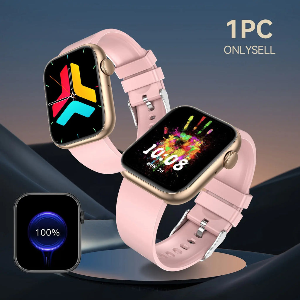 Revolutionary Fitness Tracker Smartwatch with Bluetooth Calling - Touchscreen Activity Watch for iPhone and Android