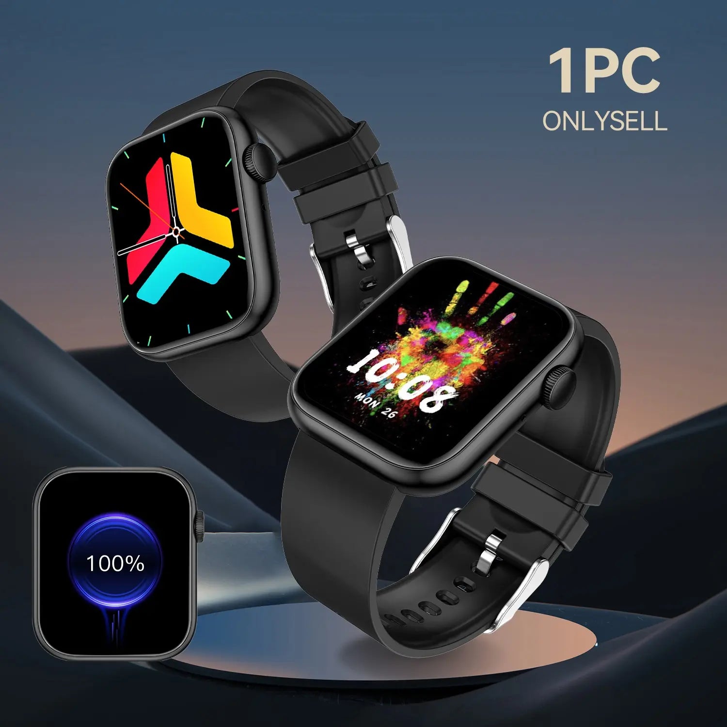 Revolutionary Fitness Tracker Smartwatch with Bluetooth Calling - Touchscreen Activity Watch for iPhone and Android
