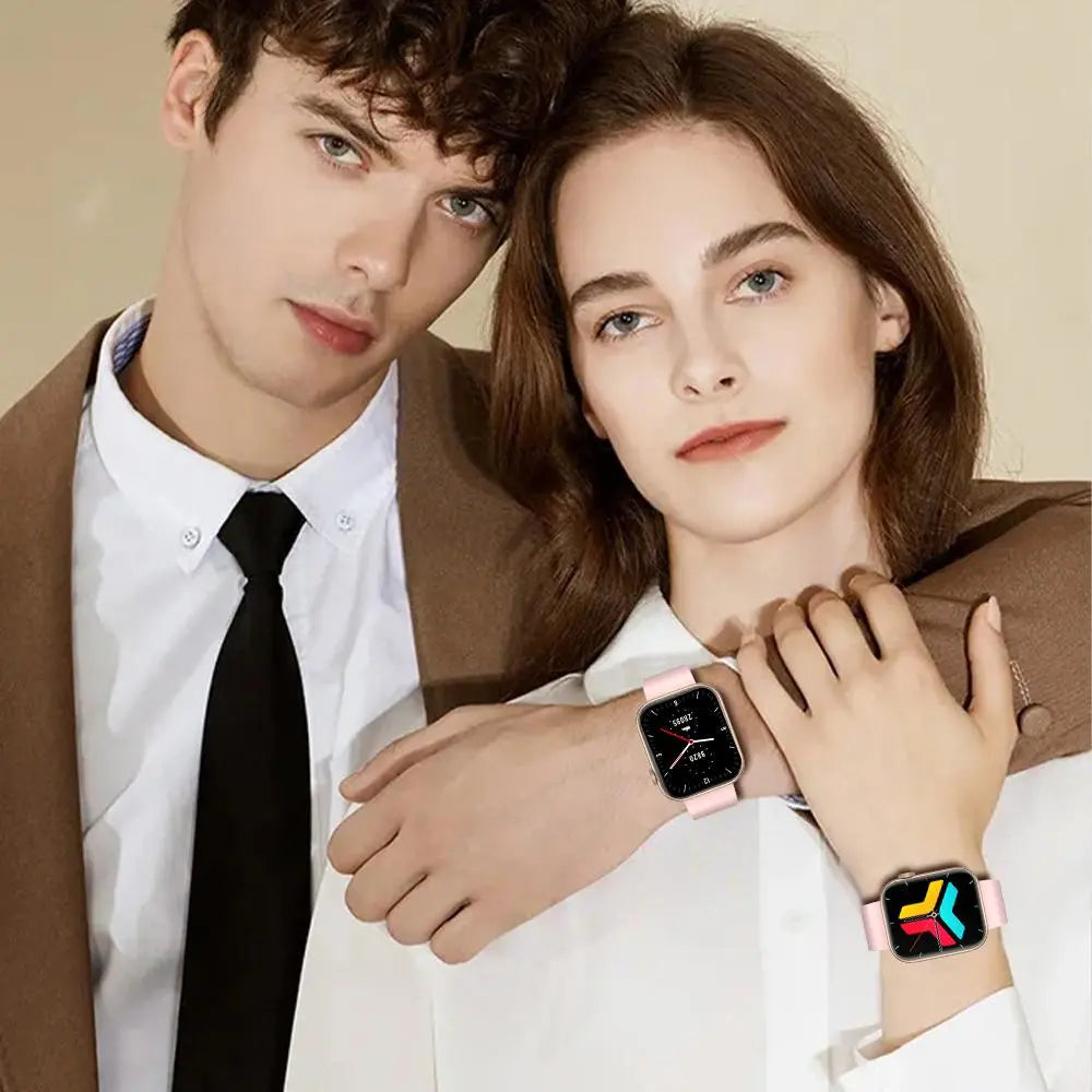 Revolutionary Fitness Tracker Smartwatch with Bluetooth Calling - Touchscreen Activity Watch for iPhone and Android