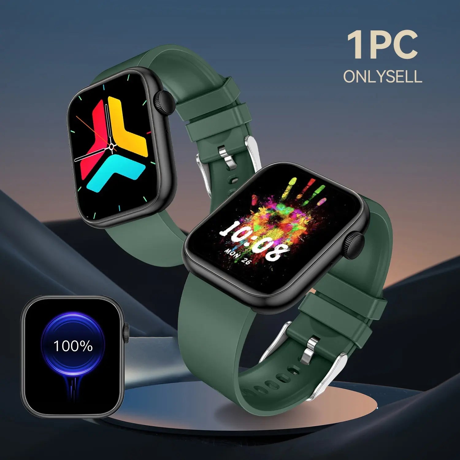 Revolutionary Fitness Tracker Smartwatch with Bluetooth Calling - Touchscreen Activity Watch for iPhone and Android